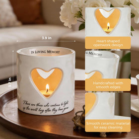 Havmorph tealight candles included, ready to create a tranquil, comforting glow.