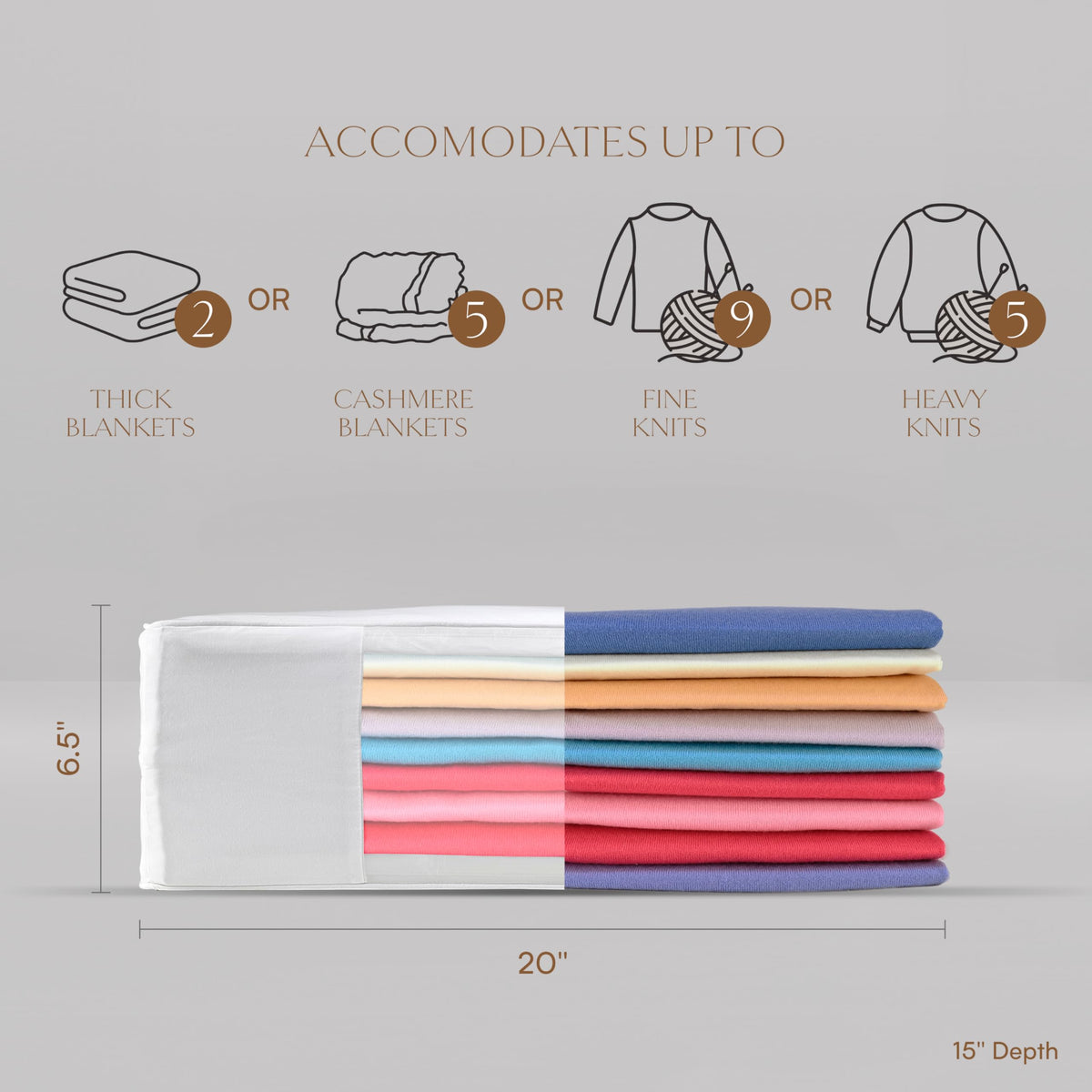 Hayden Hill blanket bag highlights 238-thread-count organic cotton for durable storage