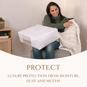 Hayden Hill moth-proof storage bag guards clothes during storage