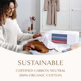 Hayden Hill see-through organza panel helps identify contents quickly