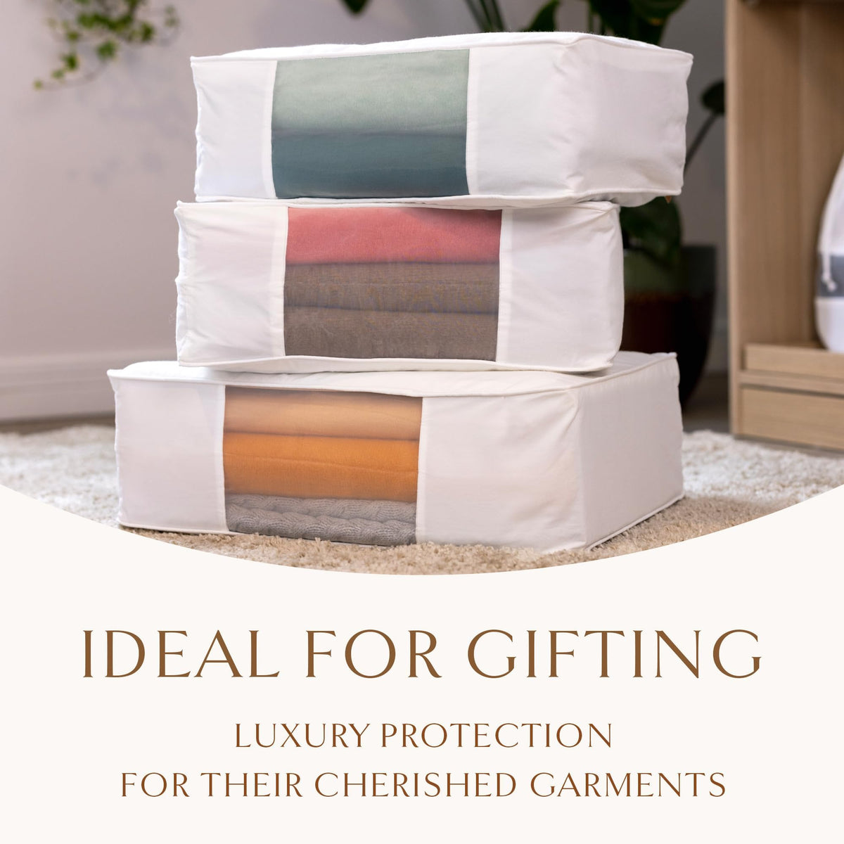 Hayden Hill breathable storage helps reduce moisture around fabrics