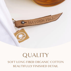 Hayden Hill organic cotton fabric feels soft yet durable