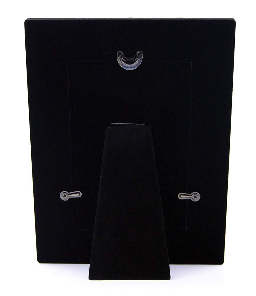 Haysom Interiors Black velvet rear enables sturdy free-standing display.