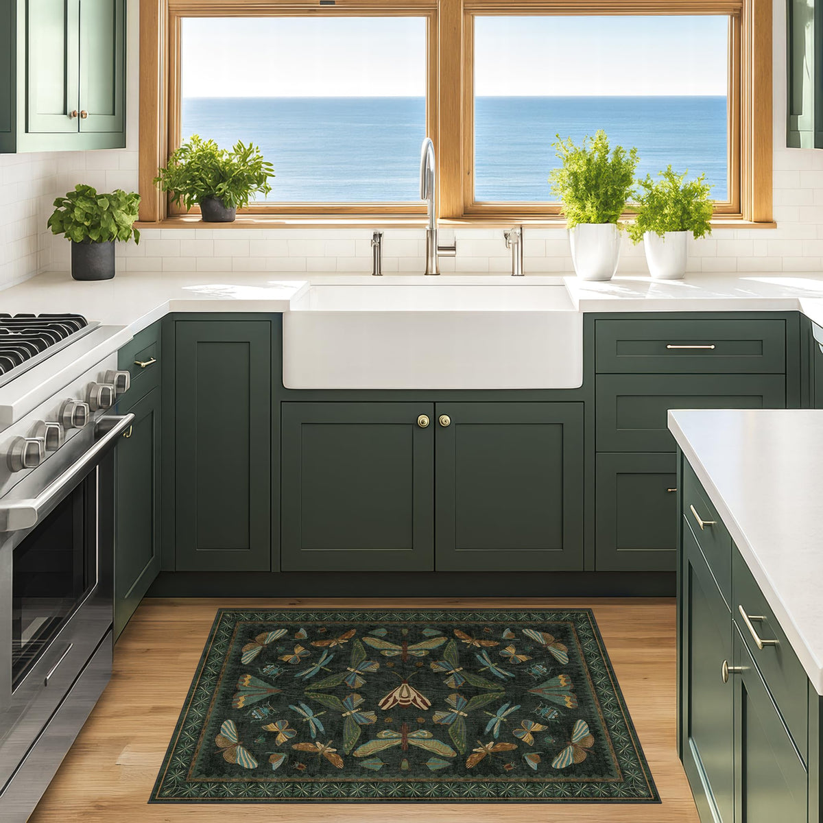 Hazo Haus high-traffic rug endures daily use with easy maintenance.