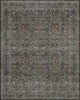 Hazo Haus 8x10 washable rug ideal for dining rooms.