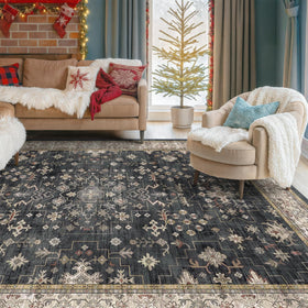 Hazo Haus Boho rug care tips emphasize easy maintenance and flat-fold storage.