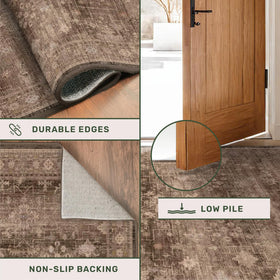 Boho pattern adds vintage charm to living rooms and entryways