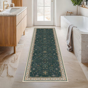 Hazo Haus rug close-up weave — durable texture for high-traffic hallways