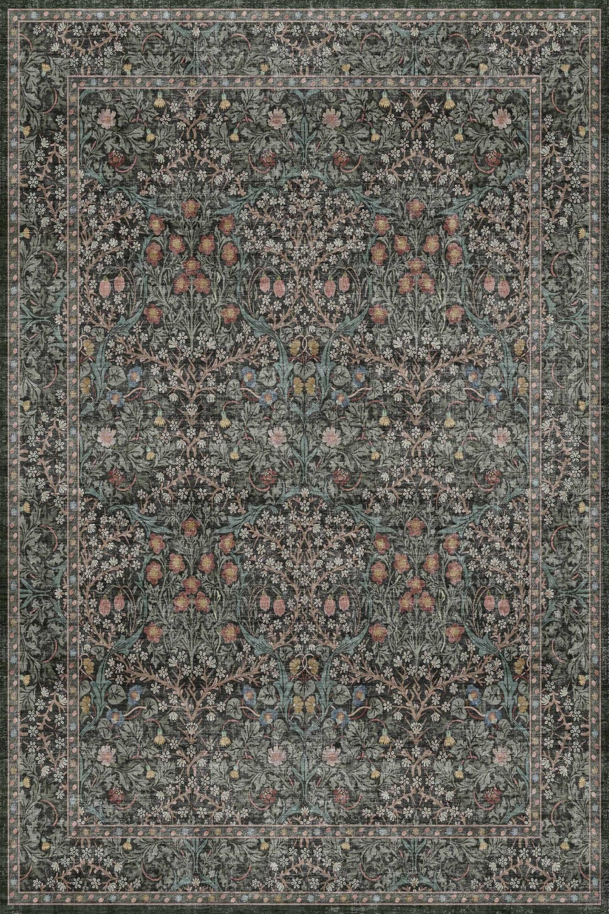 Hazo Haus rug close-up texture shows ultra-soft pile for comfortable underfoot