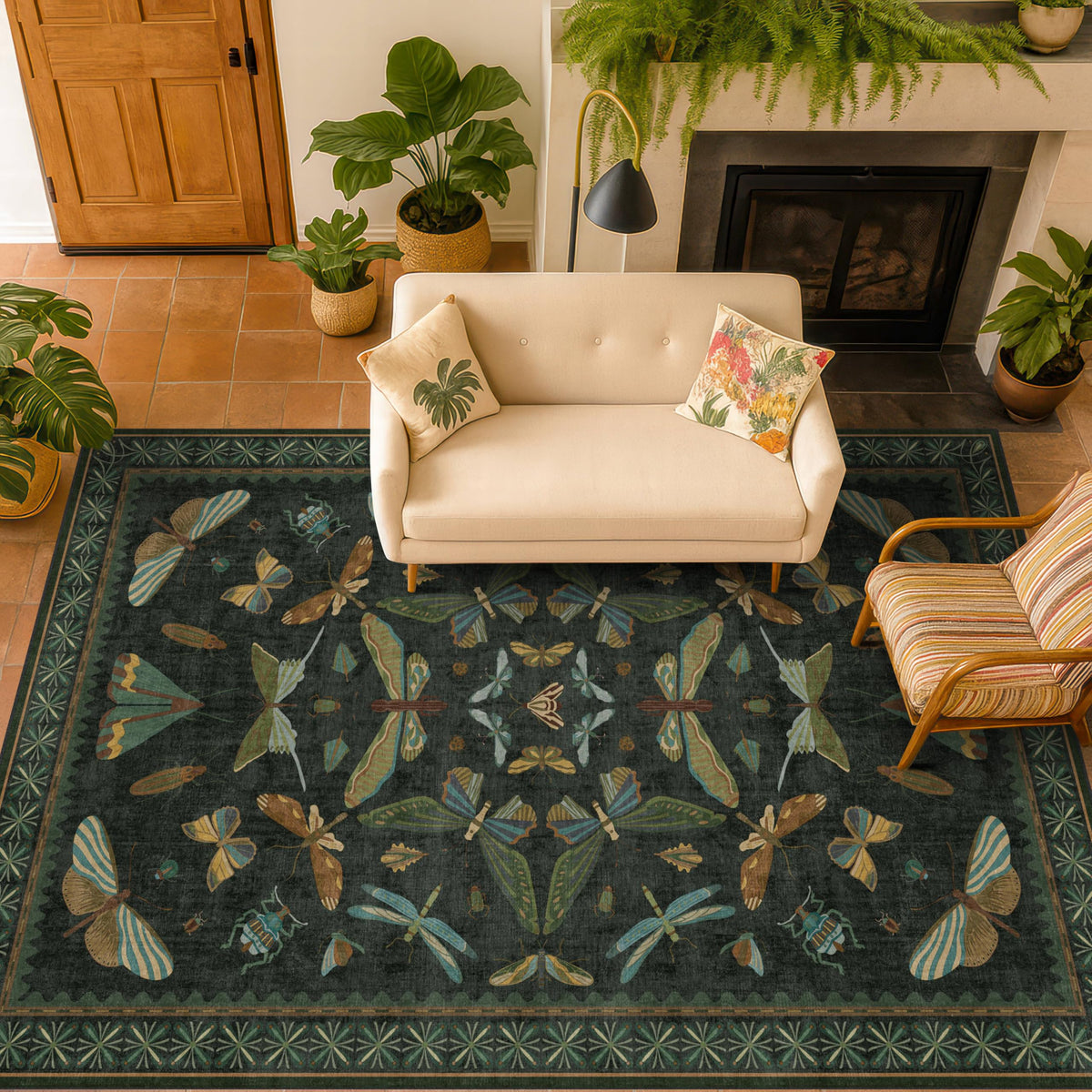 Hazo Haus rug is kid and pet friendly for busy homes.