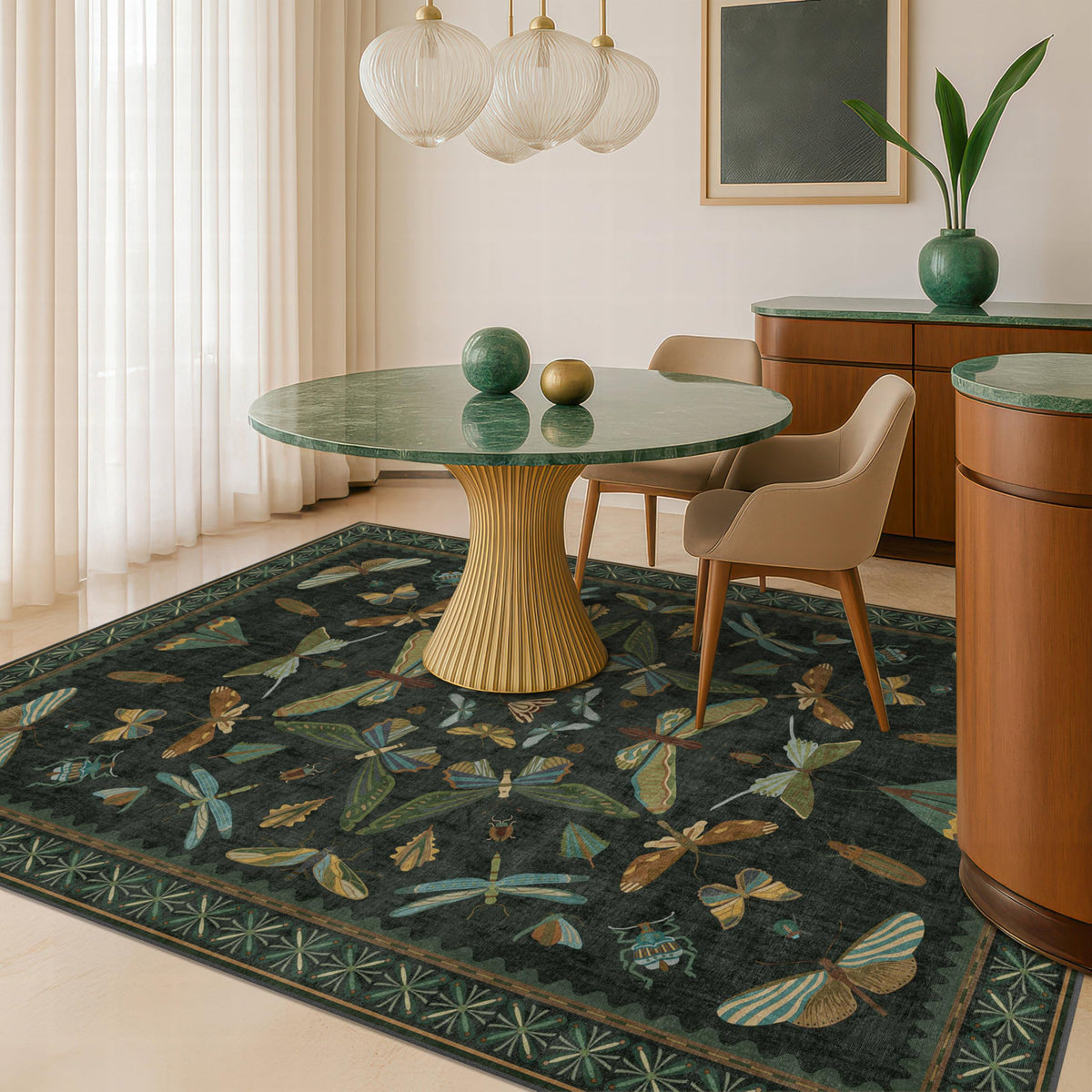 Hazo Haus room idea shot pairs with eclectic interiors.