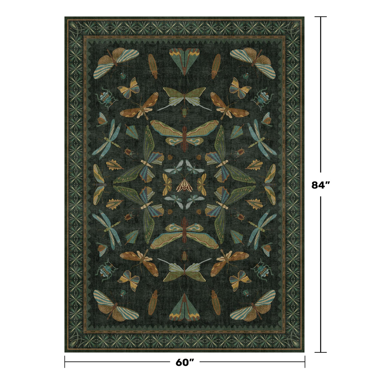 Hazo Haus rug close-up texture shows soft pile ideal for lounging.
