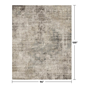 Hazo Haus distressed medallion design adds vintage charm to modern interiors.