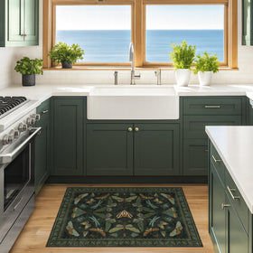 Hazo Haus earthy-tone insect pattern adds nature-inspired accent