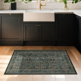 Hazo Haus kitchen and bathroom rug demonstrates versatile, durable indoor use.