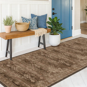 Hazo Haus low-pile rug, easy vacuuming and quick cleanup