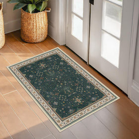 Hazo Haus machine-washable mat for easy deep cleaning.