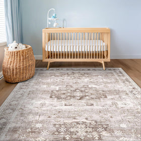 Hazo Haus machine washable rug for quick refreshes