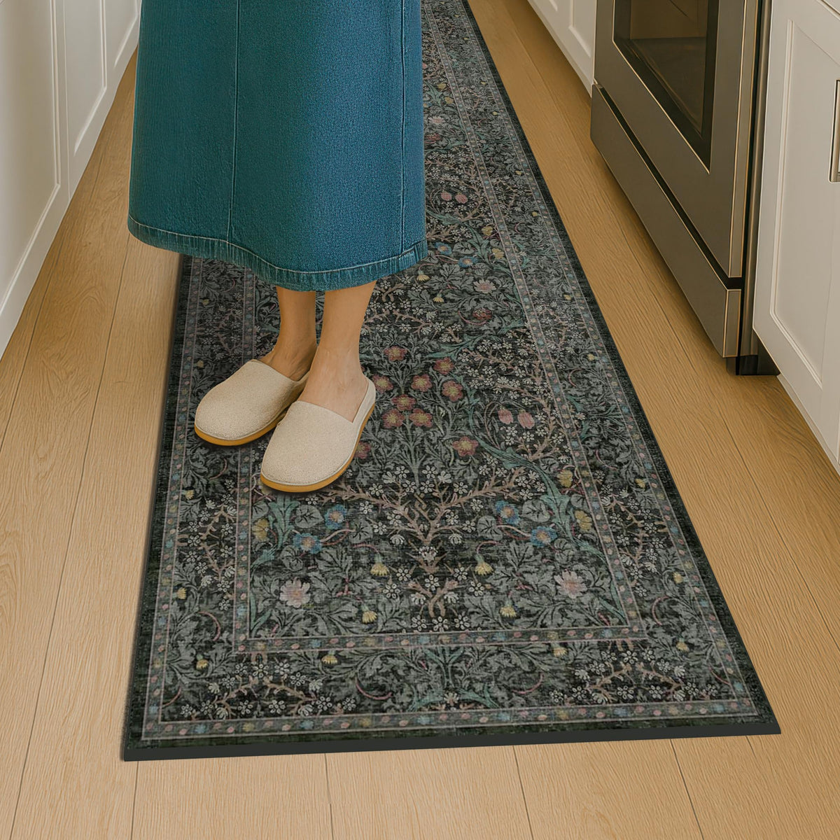 Hazo Haus pet friendly low pile rug suitable for families