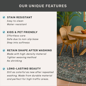 Hazo Haus color options in Ashen Multi for diverse interiors.