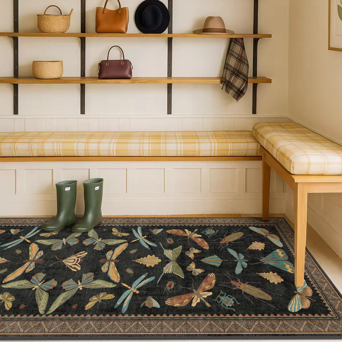 Hazo Haus scalloped border adds handcrafted detail to any space
