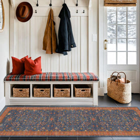 Hazo Haus stain-resistant finish gives easy care for lively spaces.