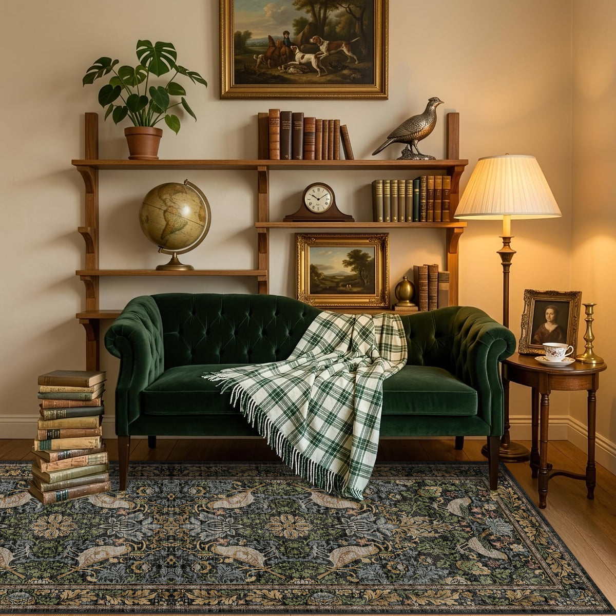 Hazo Haus vintage runner pattern; versatile décor with timeless charm