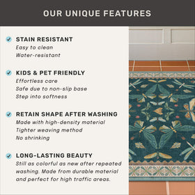 Pet-friendly Hazo Haus rug resists hair and stains in daily life.