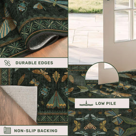 Hazo Haus washable runner supports busy homes with quick refresh.