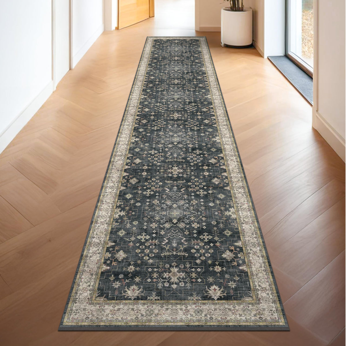 Hazo Haus low-pile 0.25-inch feel designed for daily traffic