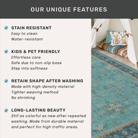 Hazo Haus machine-washable design simplifies cleaning routines.