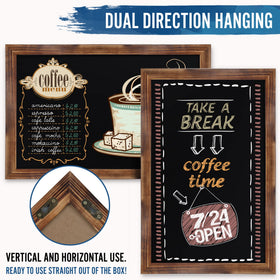 HBCY Creations magnetic surface with photos and notes attached