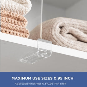 HBlife adjustable divider close-up showing smooth acrylic edge
