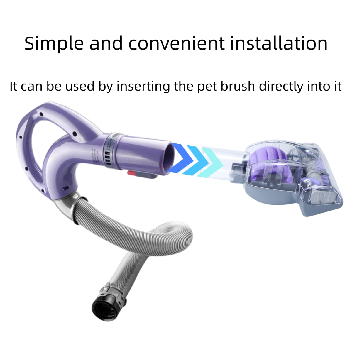 Hcxvtyx purple color brush tool adds a vibrant, durable attachment to your vacuum.