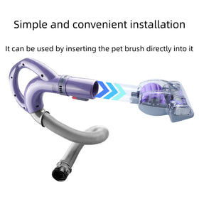 Hcxvtyx purple color brush tool adds a vibrant, durable attachment to your vacuum.