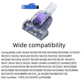 Hcxvtyx upgraded brush tool for Shark NV350 enhances quick, thorough cleaning on upholstery.