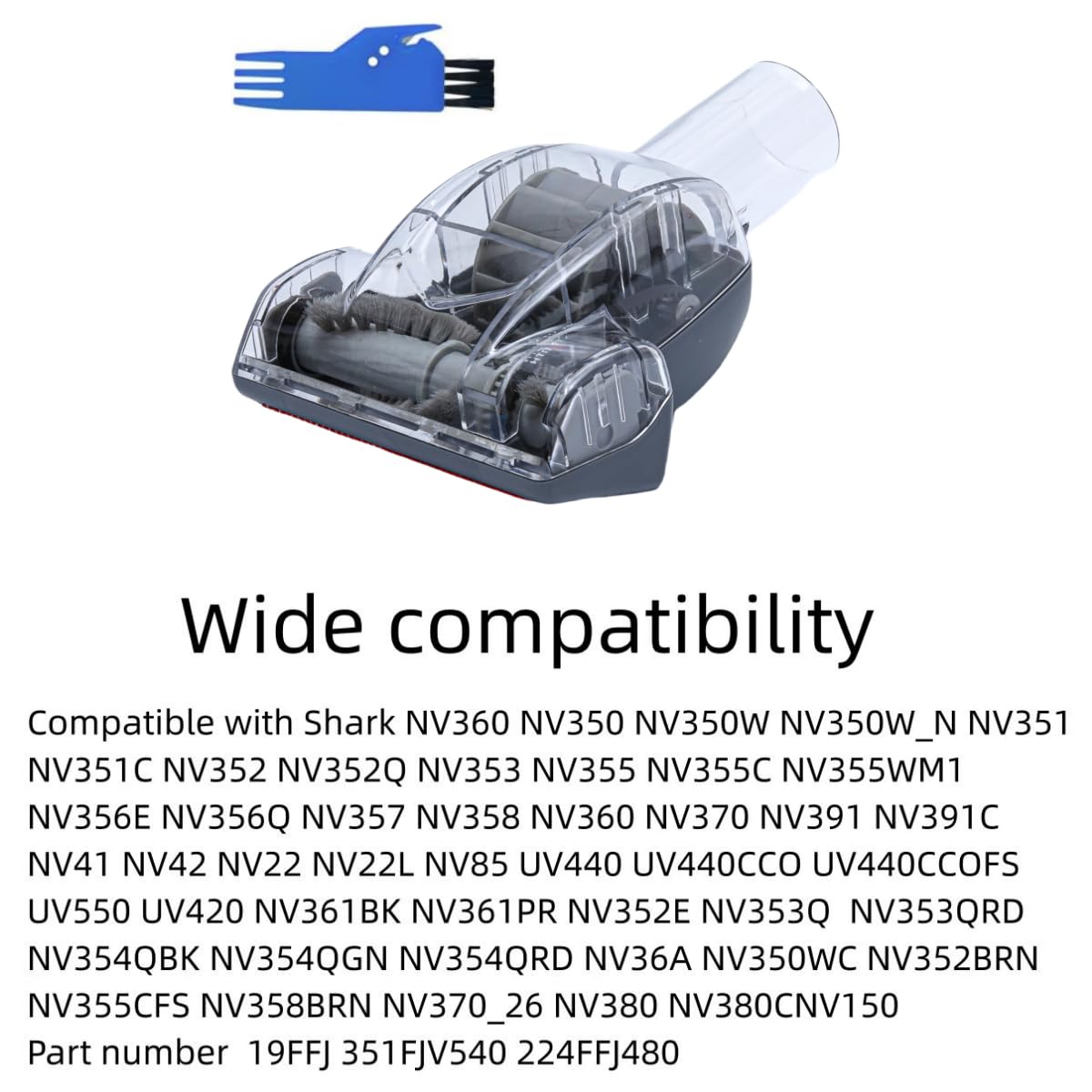 Hcxvtyx upgraded brush tool demonstrates durable construction for long-lasting cleaning.