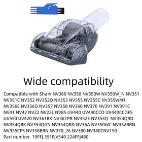 Hcxvtyx upgraded brush tool demonstrates durable construction for long-lasting cleaning.