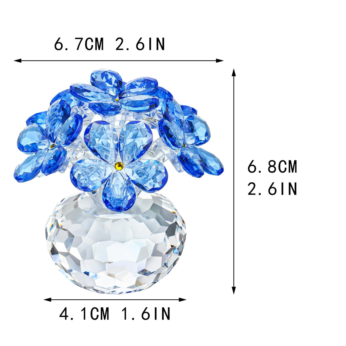 H&D HYALINE & DORA sparkling light reflections enhance any bright room.