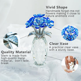 Compact centerpiece for tables and shelves by H&D Hyaline & Dora