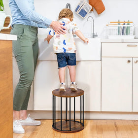 HDANI compact stool with clear dimensions for small spaces.