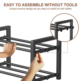 HDDTTZ stackable closet organization maximizes space and order
