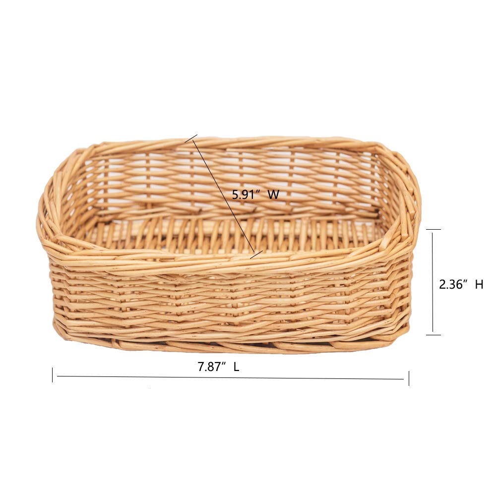 HDKJ willow storage baskets handcrafted for natural storage