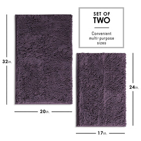 Hearth & Harbor non-slip PVC-backed mat keeps floors secure on wet mornings
