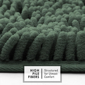 Hearth & Harbor 1-inch thick pile delivers cushioned comfort underfoot.