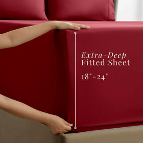 Hearth & Harbor four pillow cases for coordinated pillow coverage