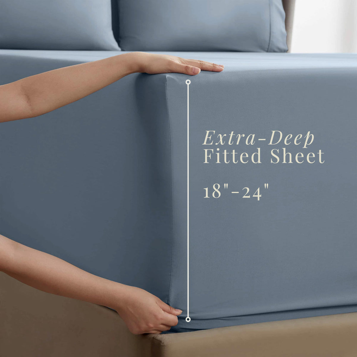 Hearth & Harbor pillowcases for king bed maintaining pillow shape throughout the night
