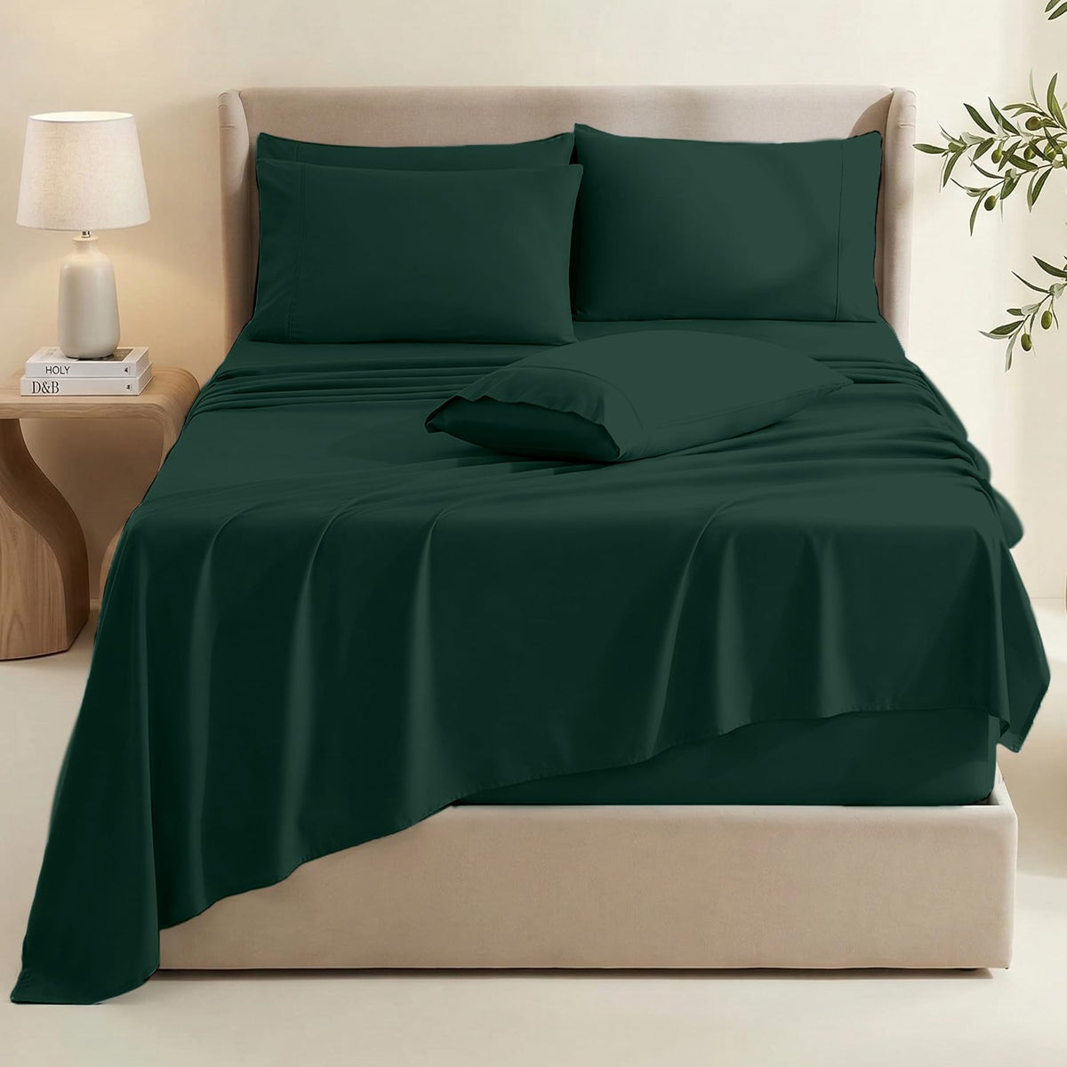 Hearth & Harbor microfiber fabric close-up showing buttery softness and durability.