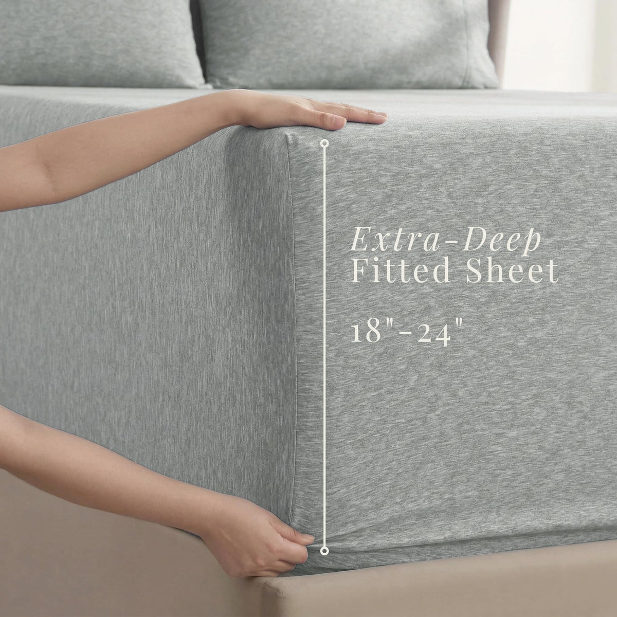 Hearth & Harbor pillowcases provide crisp edges and easy nightly comfort.