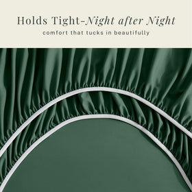 Hearth & Harbor wrinkle-resistant stitching keeps sheets smooth after washing.